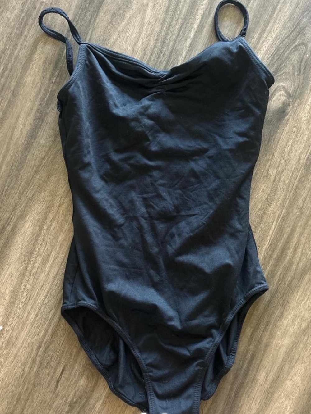 Black Camisole So Danca Leotard